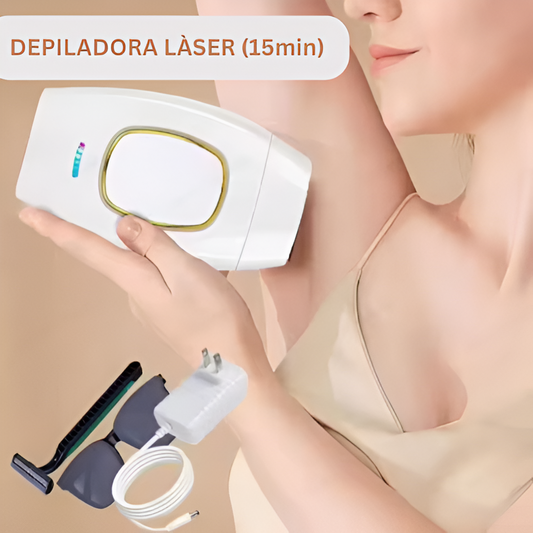 Depiladora Láser Indolora Permanente (15 min)